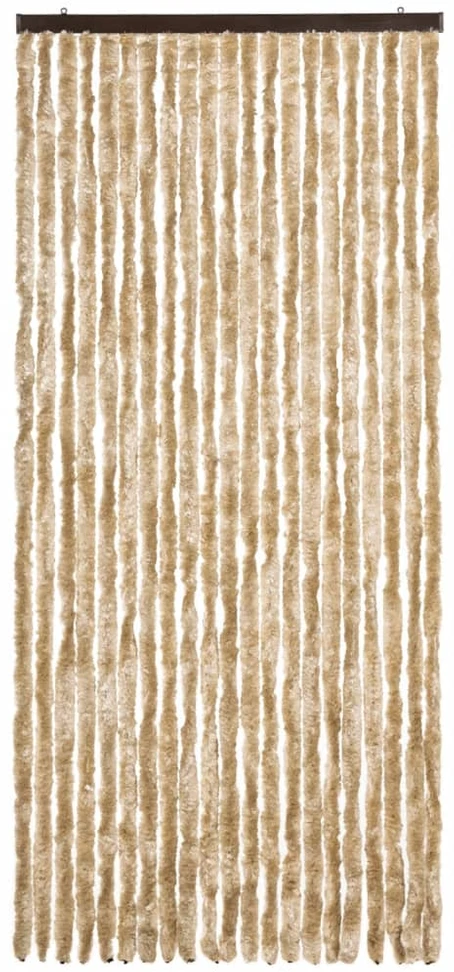 Užuolaida nuo vabzdžių, smėlio sp., 90x220cm, šenilis
