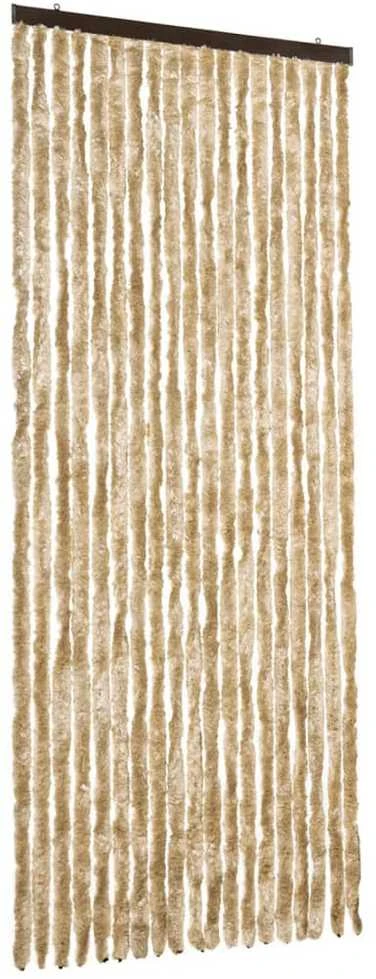Užuolaida nuo vabzdžių, smėlio spalvos, 56x200cm, šenilis