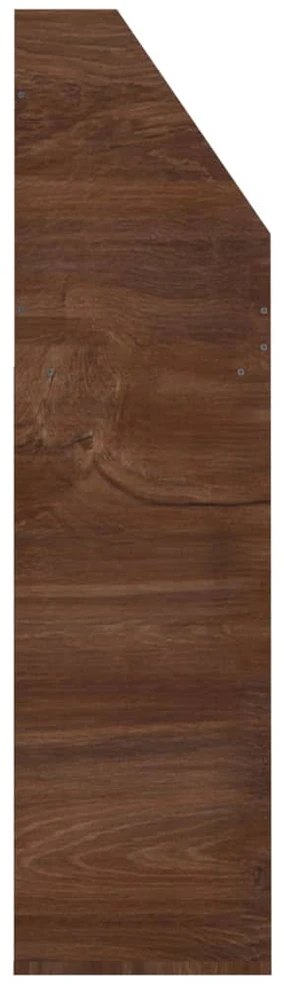Vaikiška lentyna žurnalams, ruda ąžuolo, 71x30x114cm, mediena