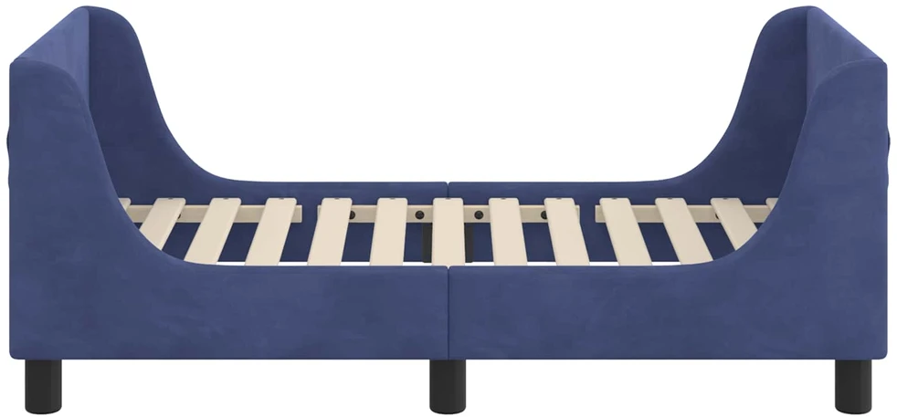Lova Vaikiška Lovo Rėmas su Galvūgaliu Policijos mėlyna 70 x 140 cm