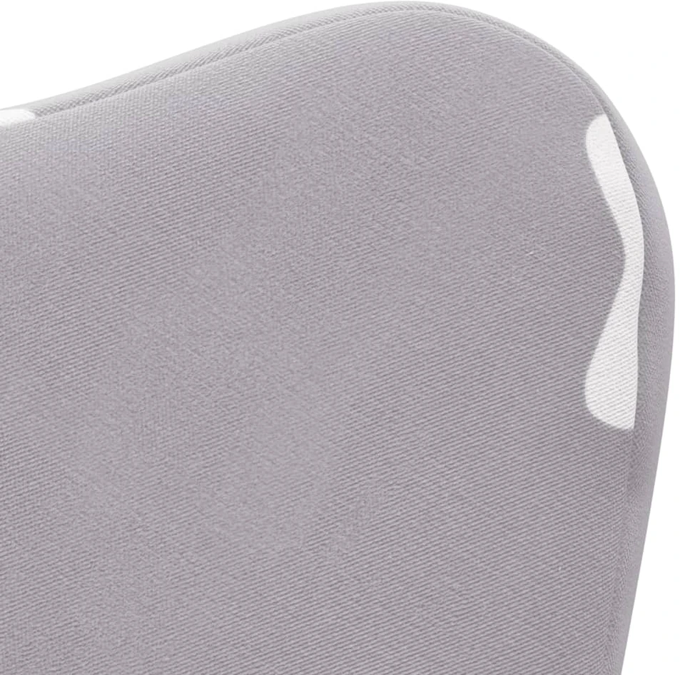 Vaikiška sofa-lova, pilka, minkštas pliušas, su žvaigždėmis