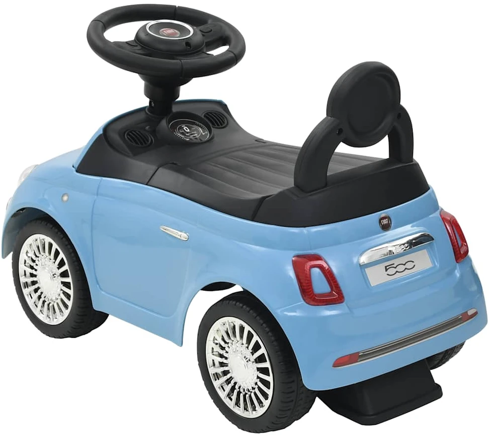 Vaikiškas automobilis Fiat 500, mėlynas