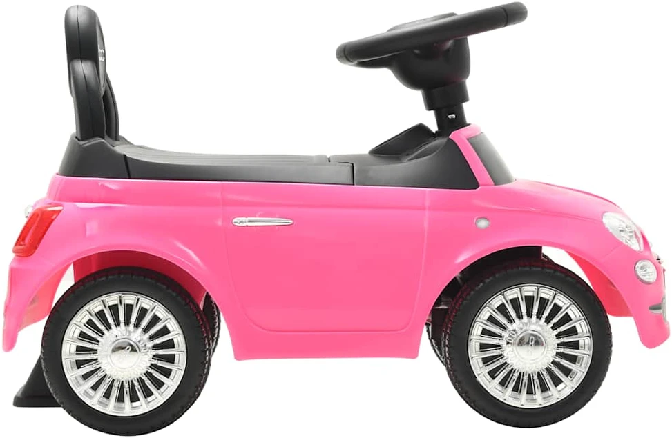 Vaikiškas automobilis Fiat 500, rožinis