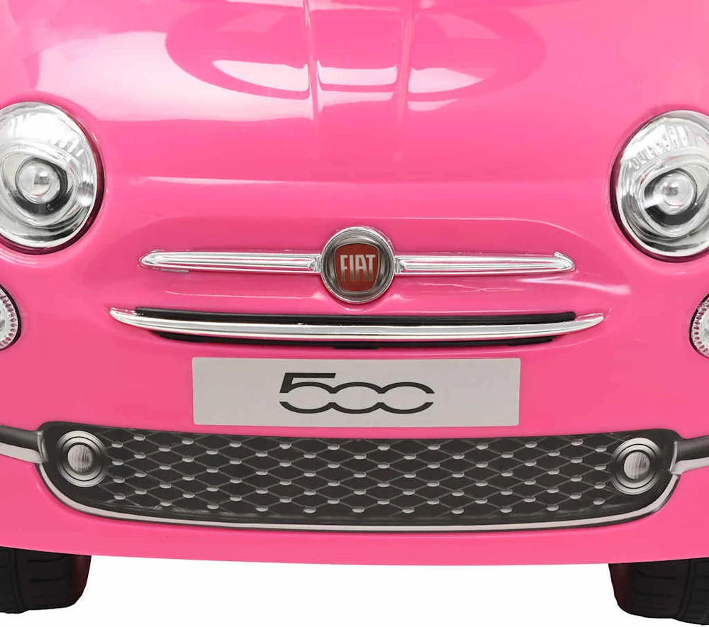 Vaikiškas automobilis Fiat 500, rožinis