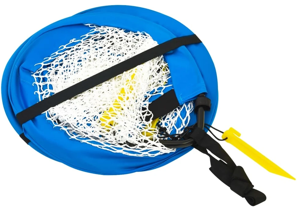 Vaikiški futbolo vartai, 2vnt., 119x82x84,5cm, su krepšiu