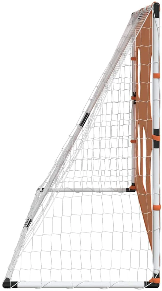 Vaikiški futbolo vartai su taikiniu ir kamuoliu, 182x62x118cm