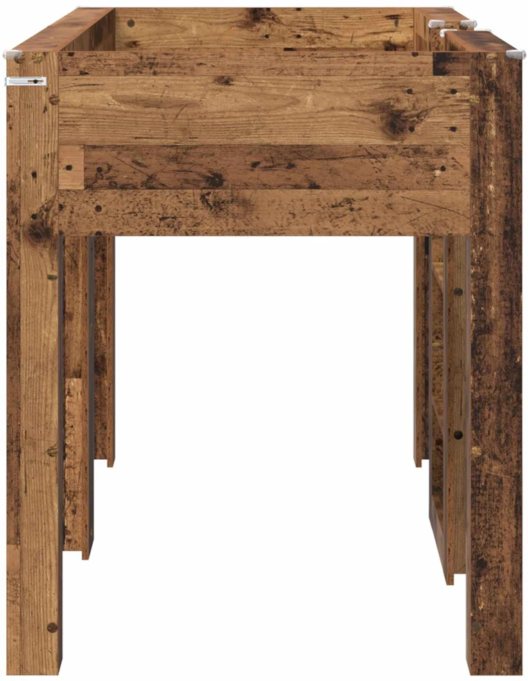 Vaikų dvigulė lova Senas medis 75 x 190 cm Apdirbta mediena