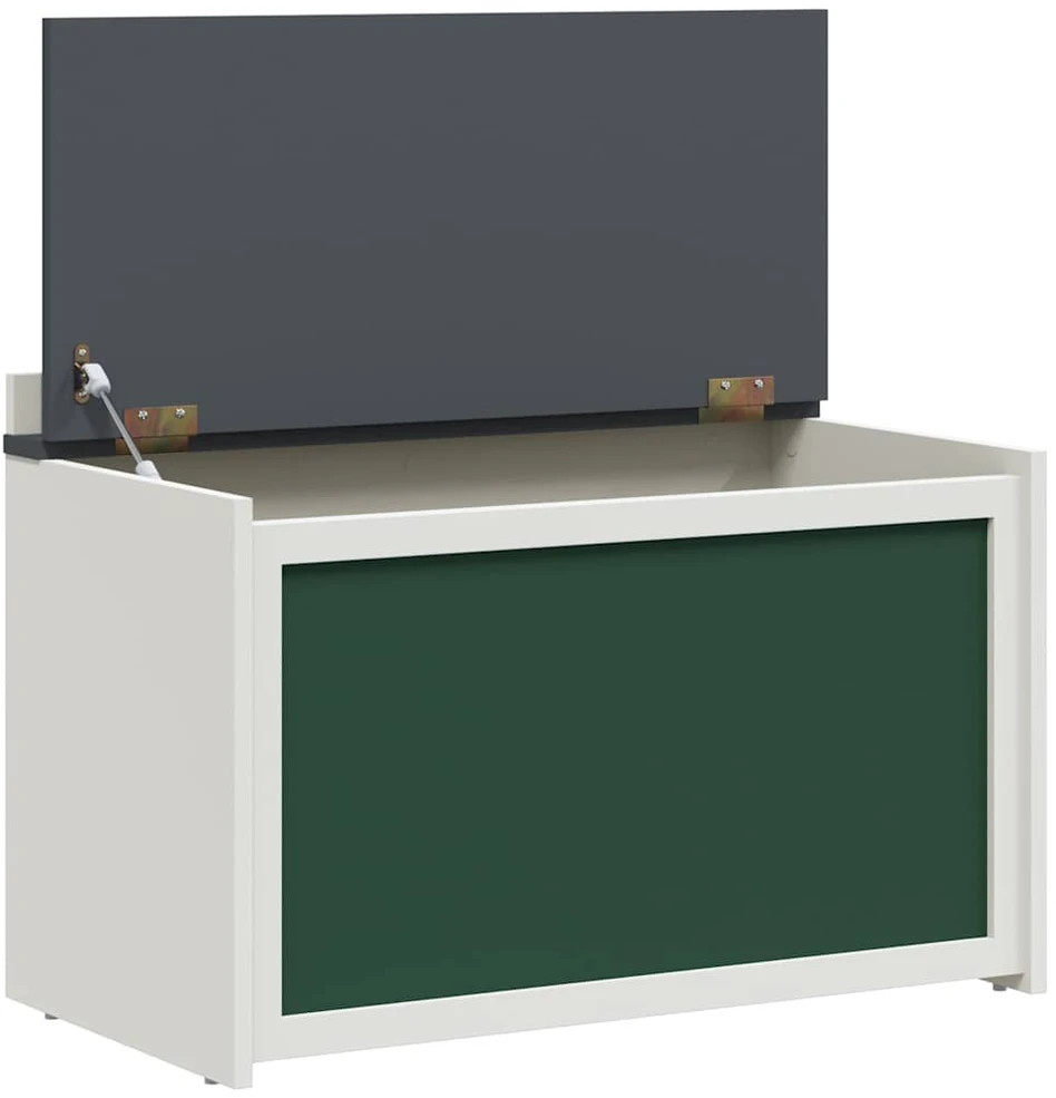 Vaikų kūrybinė saugykla ROROS Pilka ir balta 73 x 40 x 55 cm