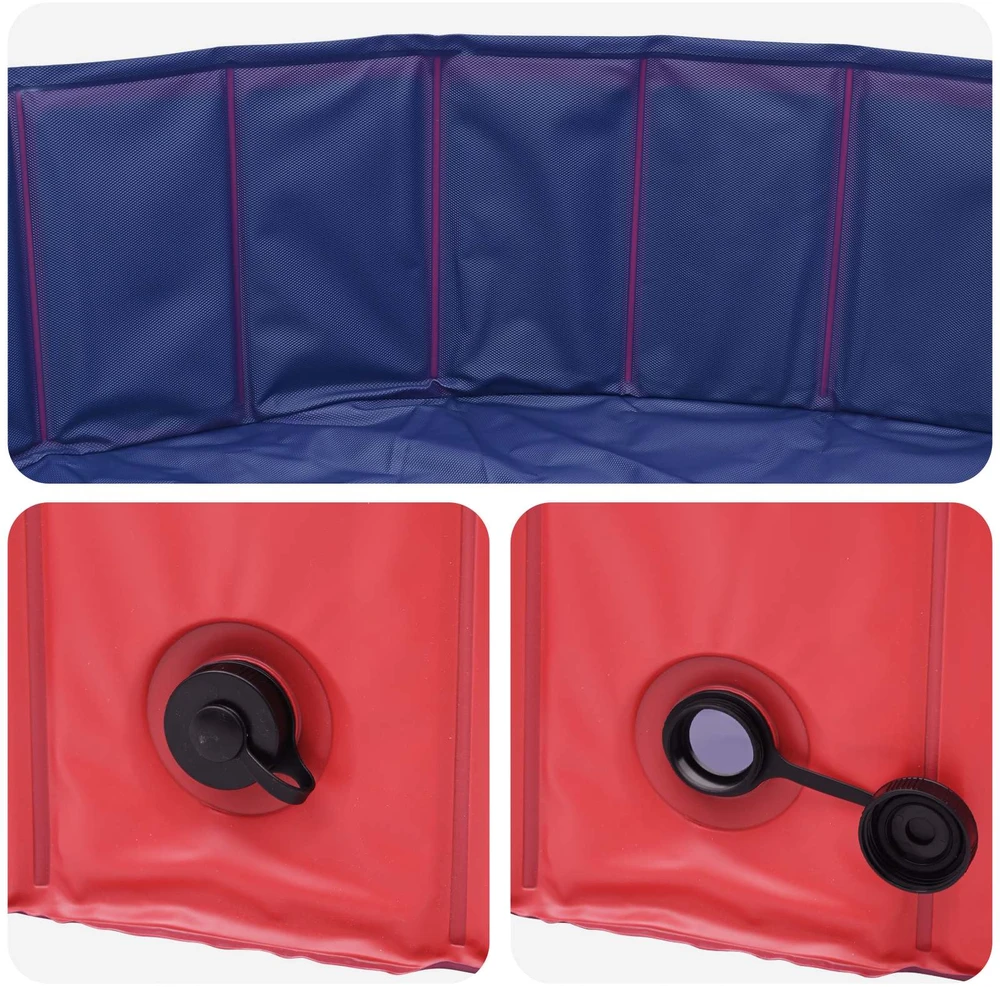 Vaikų plaukimo baseinas Ø 80 x 20 cm Apvali skirta Raudona