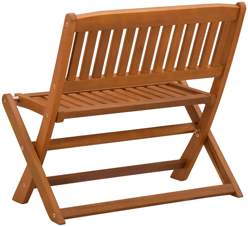 Vaikų suolas 1 -Seater 61 x 38 x 57 cm Kietas eukalipto medis