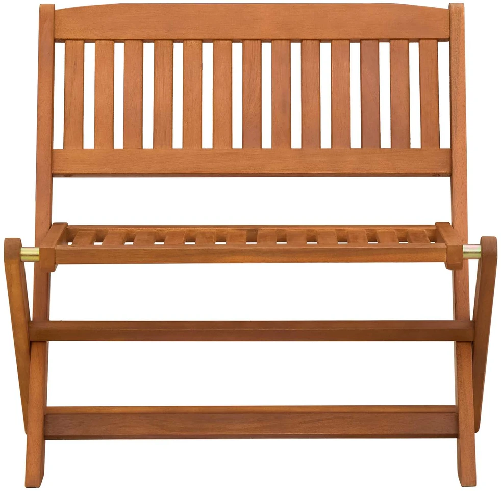 Vaikų suolas 1 -Seater 61 x 38 x 57 cm Kietas eukalipto medis