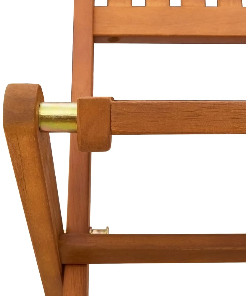 Vaikų suolas 1 -Seater 61 x 38 x 57 cm Kietas eukalipto medis