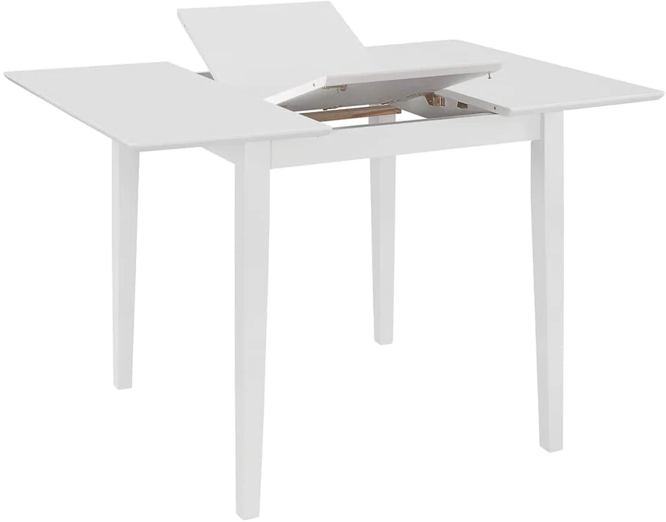 Valgomojo baldų komplektas, 3d., baltos sp., MDF