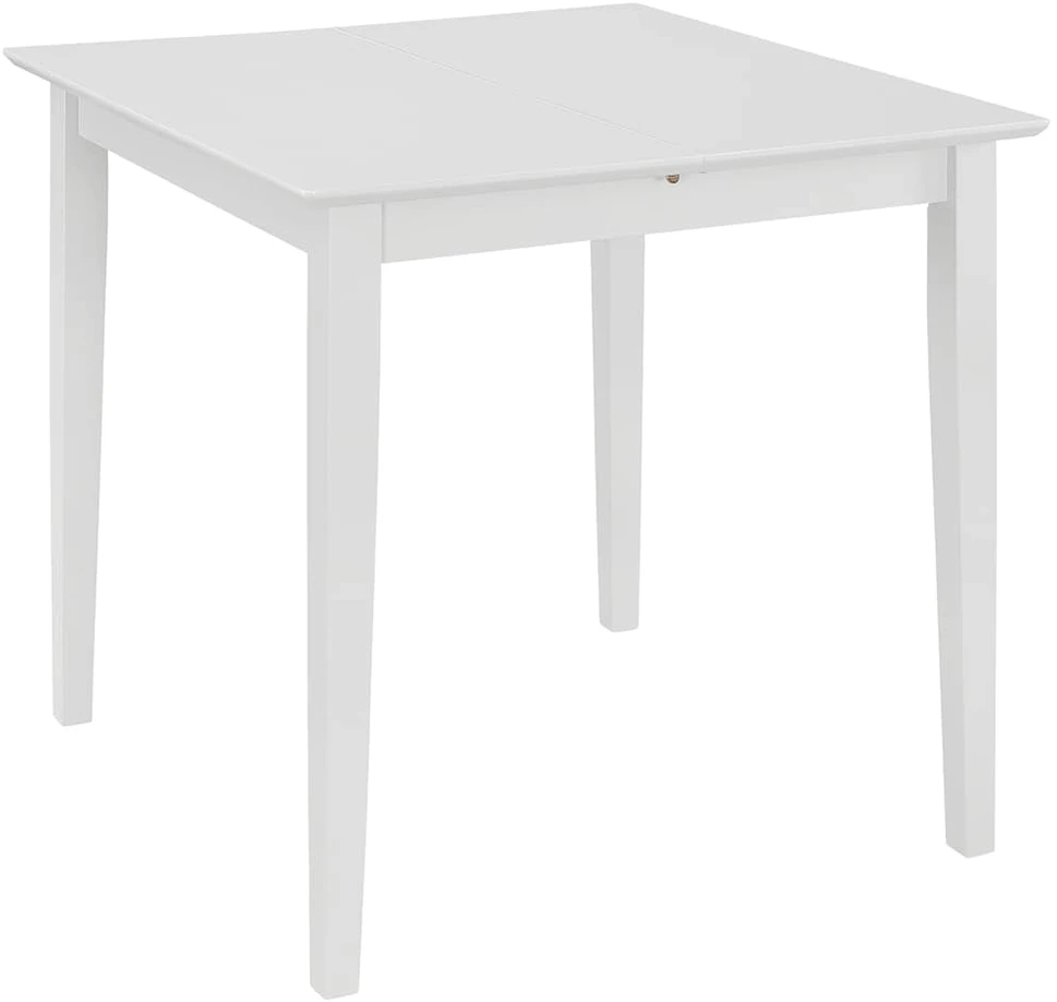 Valgomojo baldų komplektas, 3d., baltos sp., MDF