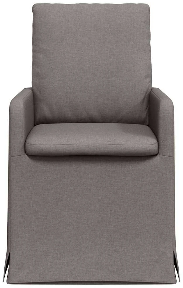 Valgomojo kėdės 2 vnt. audinys Tortora 57 x 67 x 98 cm