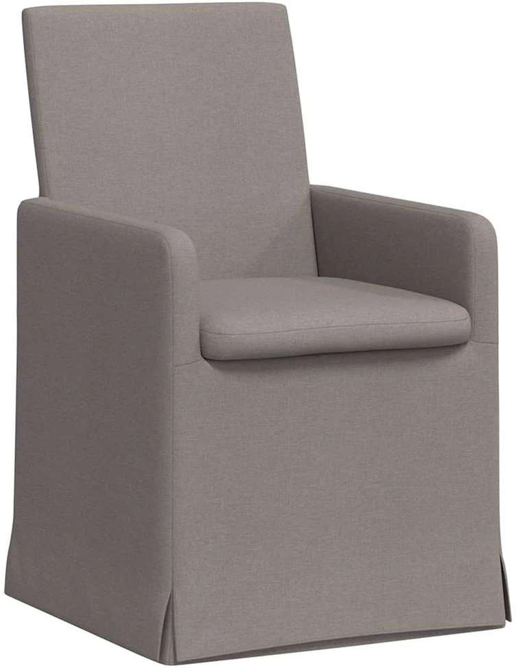 Valgomojo kėdės 2 vnt. audinys Tortora 57 x 67 x 95 cm