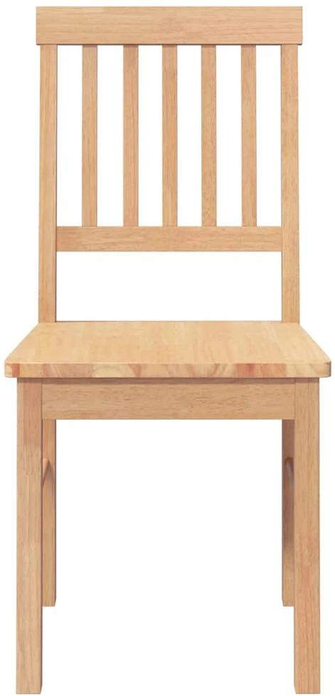 Valgomojo Kėdės 2 vnt medžio masyvo gumos