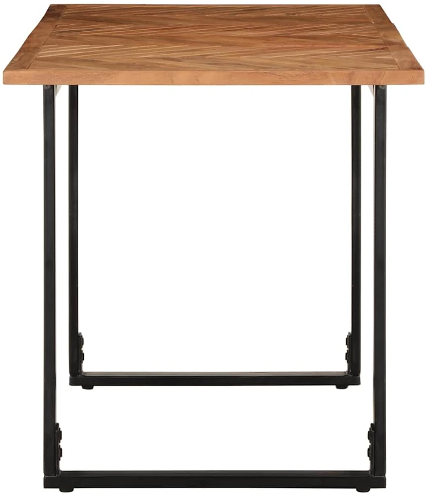 Valgomojo stalas, 140x70x75cm, akacijos medienos masyvas