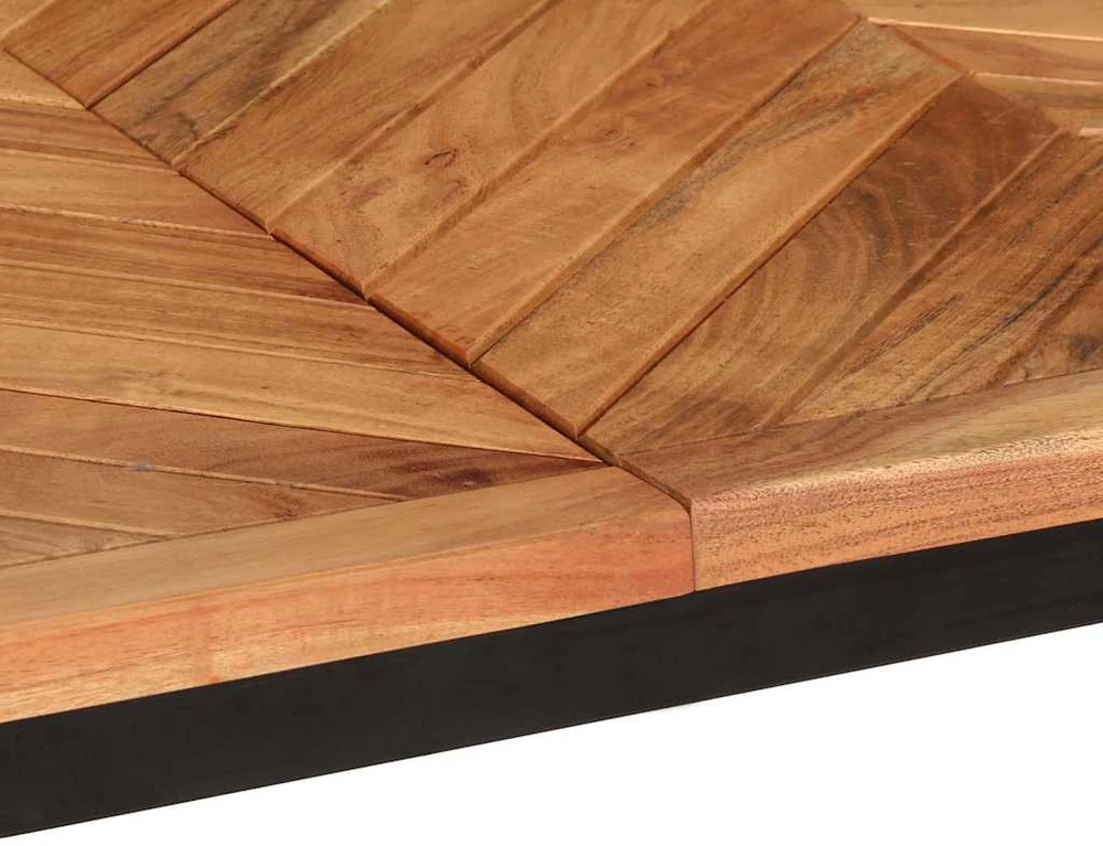 Valgomojo stalas, 140x70x75cm, akacijos medienos masyvas