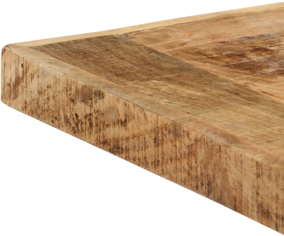 Valgomojo stalas, 140x70x75cm, neapdorotas mango med. masyvas