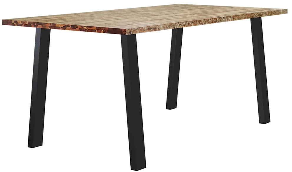 Valgomojo stalas, 150x90x75cm, akacijos medienos masyvas