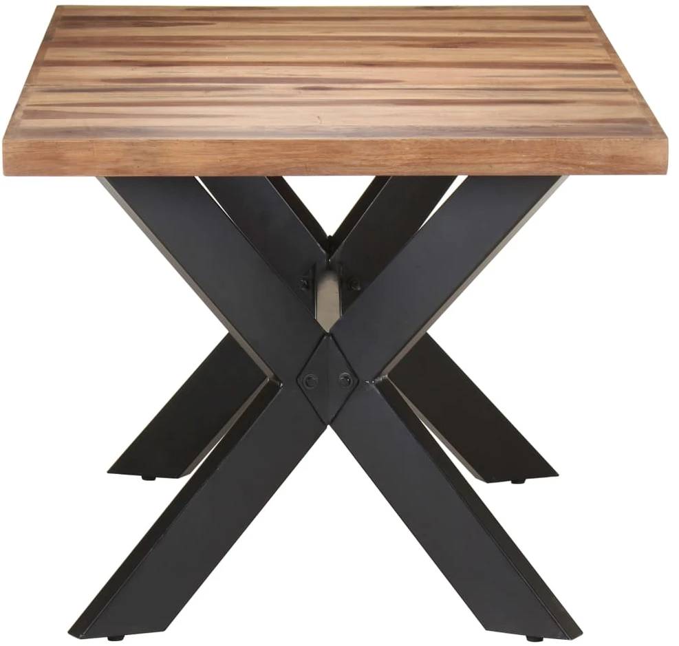 Valgomojo stalas, 180x90x75cm, mediena su medaus apdaila