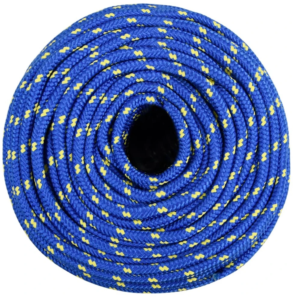 Valties virvė, mėlynos spalvos, 6mm, 50m, polipropilenas
