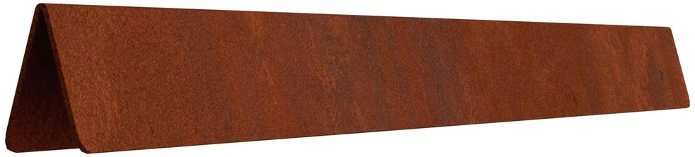 Vejo kraštas 450 x 20 cm Atmosferos poveikiui atsparus plienas