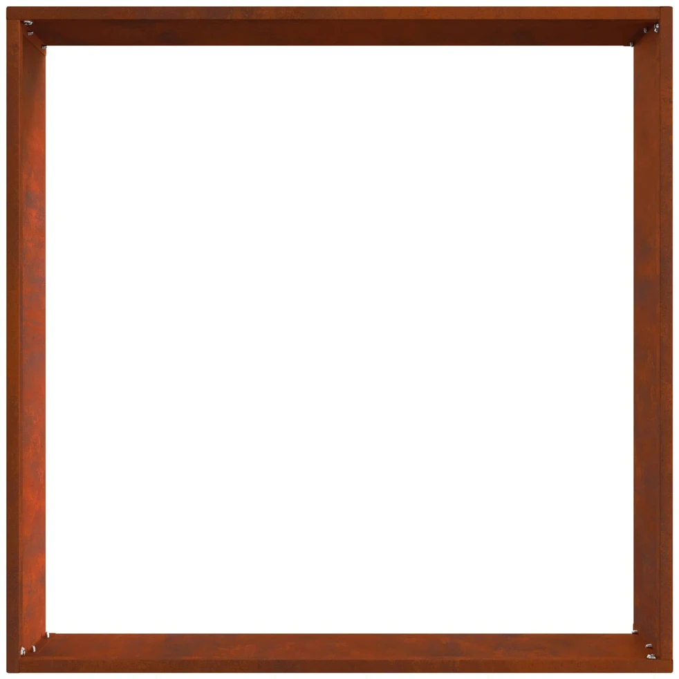 Vejo kraštas 50 x 50 x 13 cm Rūdijanti
