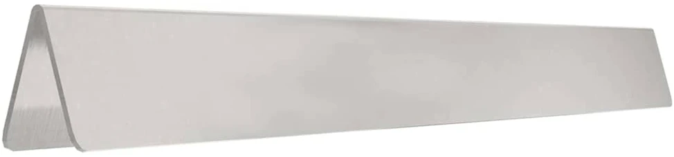 Vejo kraštas 450 x 10 cm Nerūdijantis Plienas Sidabro