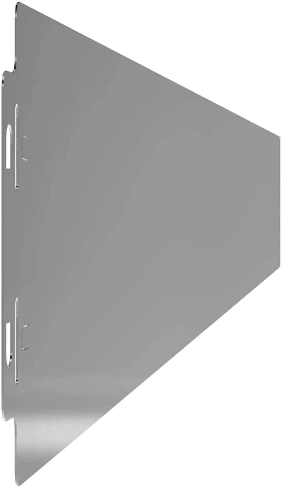 Vejo kraštas 10 vnt. 10 x 103 cm Galvanizuotas plienas