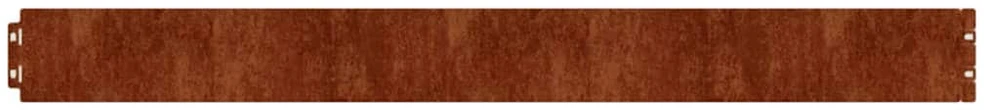 Vejos apvadai, 10vnt., 10x103cm, lankstus Corten plienas