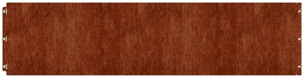 Vejos apvadai, 10vnt., 25x103cm, lankstus Corten plienas