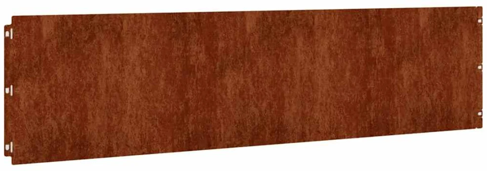Vejos apvadai, 10vnt., 25x103cm, lankstus Corten plienas