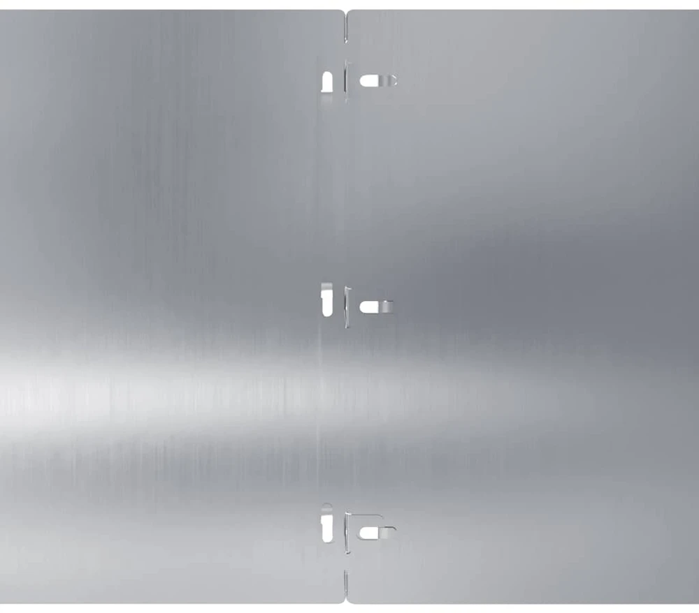 Vejo kraštas 20 vnt. 25 x 103 cm Galvanizuotas plienas