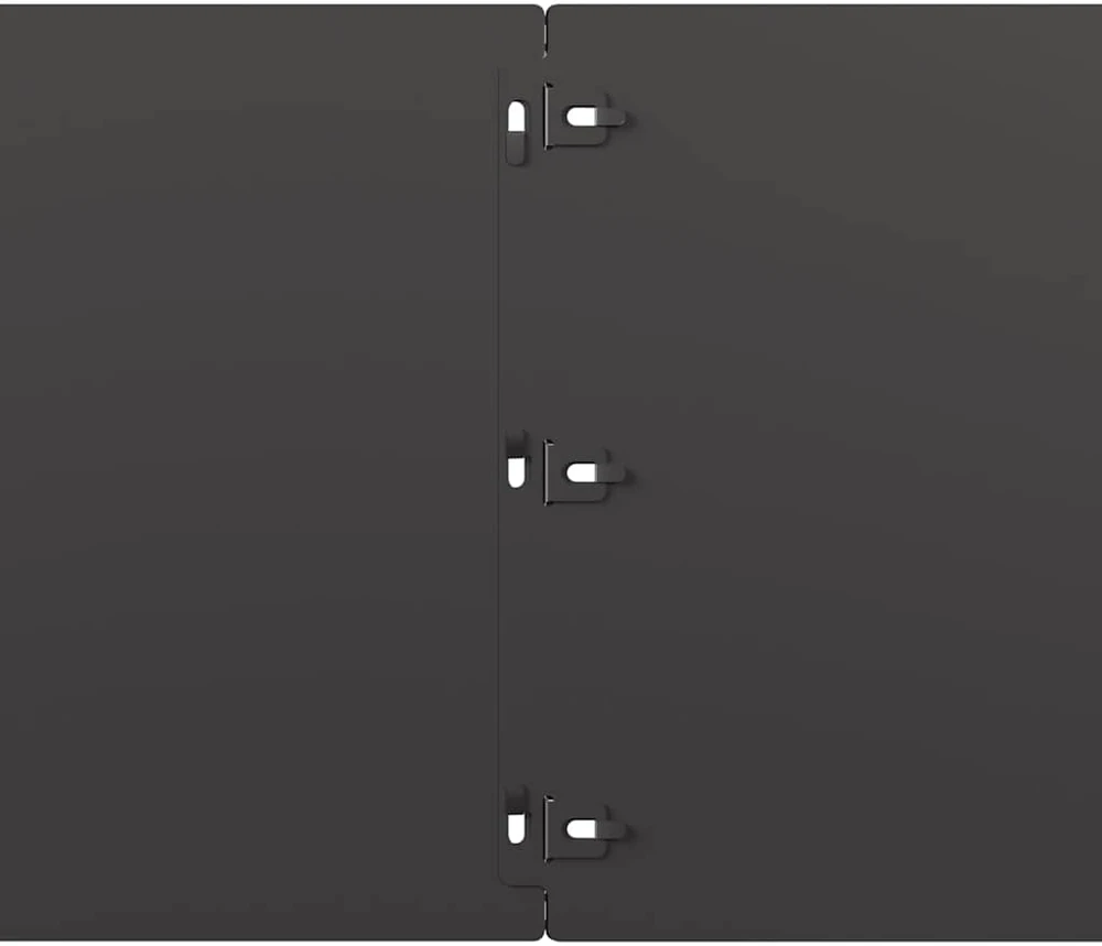 vejos apvadai 20 vnt Juoda 25x103 cm Šaltai valcuotas plienas