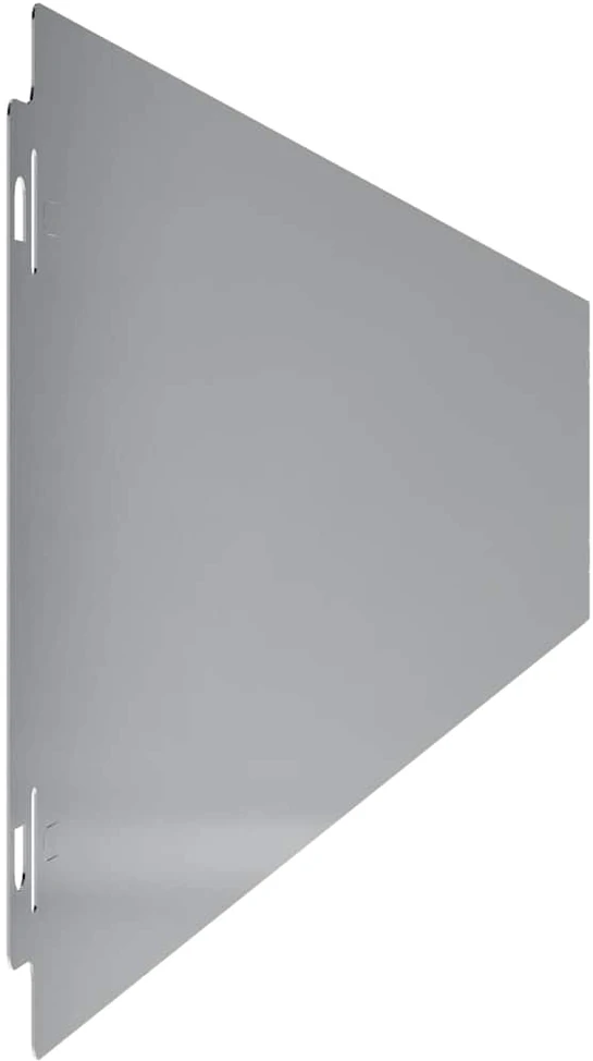 Vejo kraštas 50 vnt. 15 x 103 cm Galvanizuotas plienas