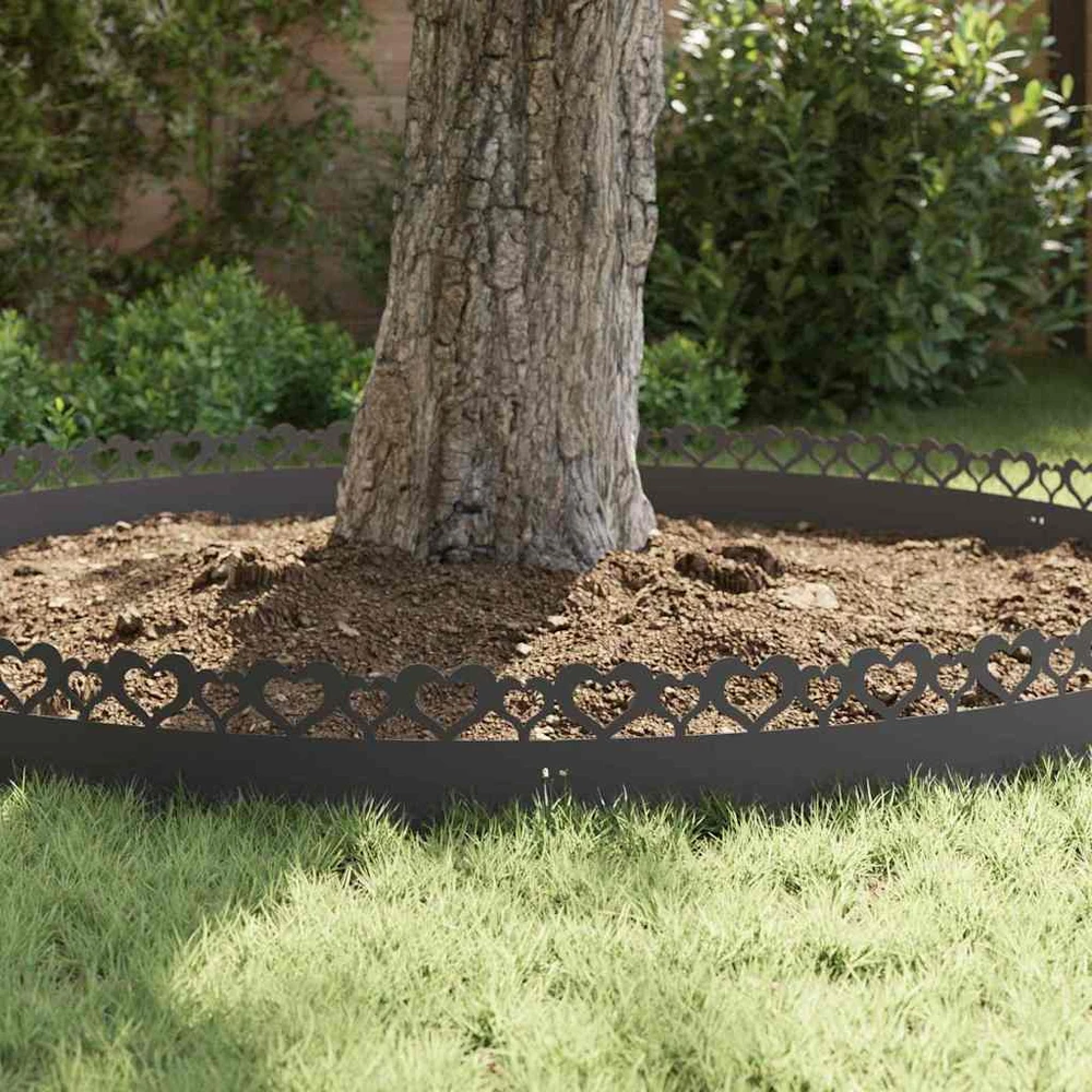 Vejos borteliai 20 vnt. 103 x 0,05 x 22 cm Plienas Juoda