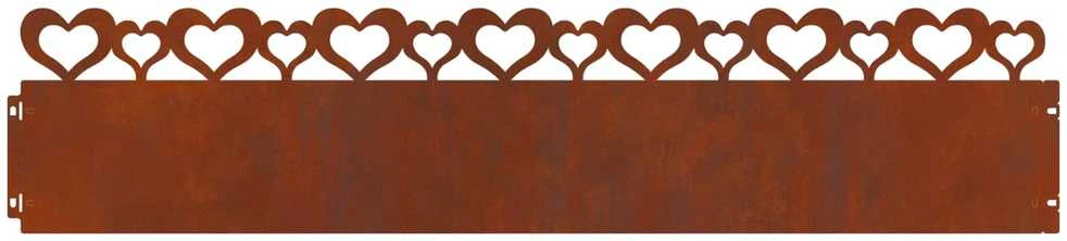 Vejos borteliai 20 vnt. 103 x 0,05 x 22 cm Rūdijanti