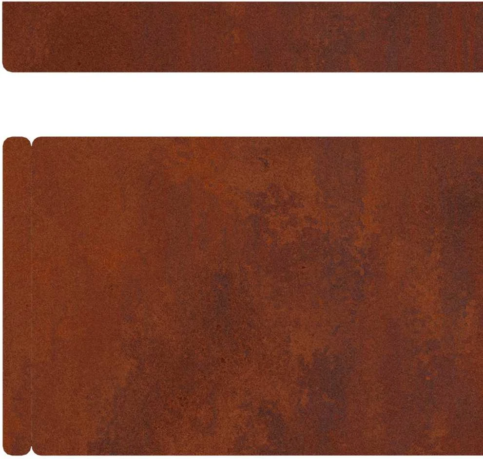 Vejo kraštas 450 x 10 cm Atmosferos poveikiui atsparus plienas