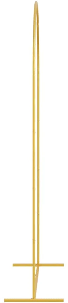 Vestuvinis Arklys Auksinė 100 x 39 x 200 cm Plienas
