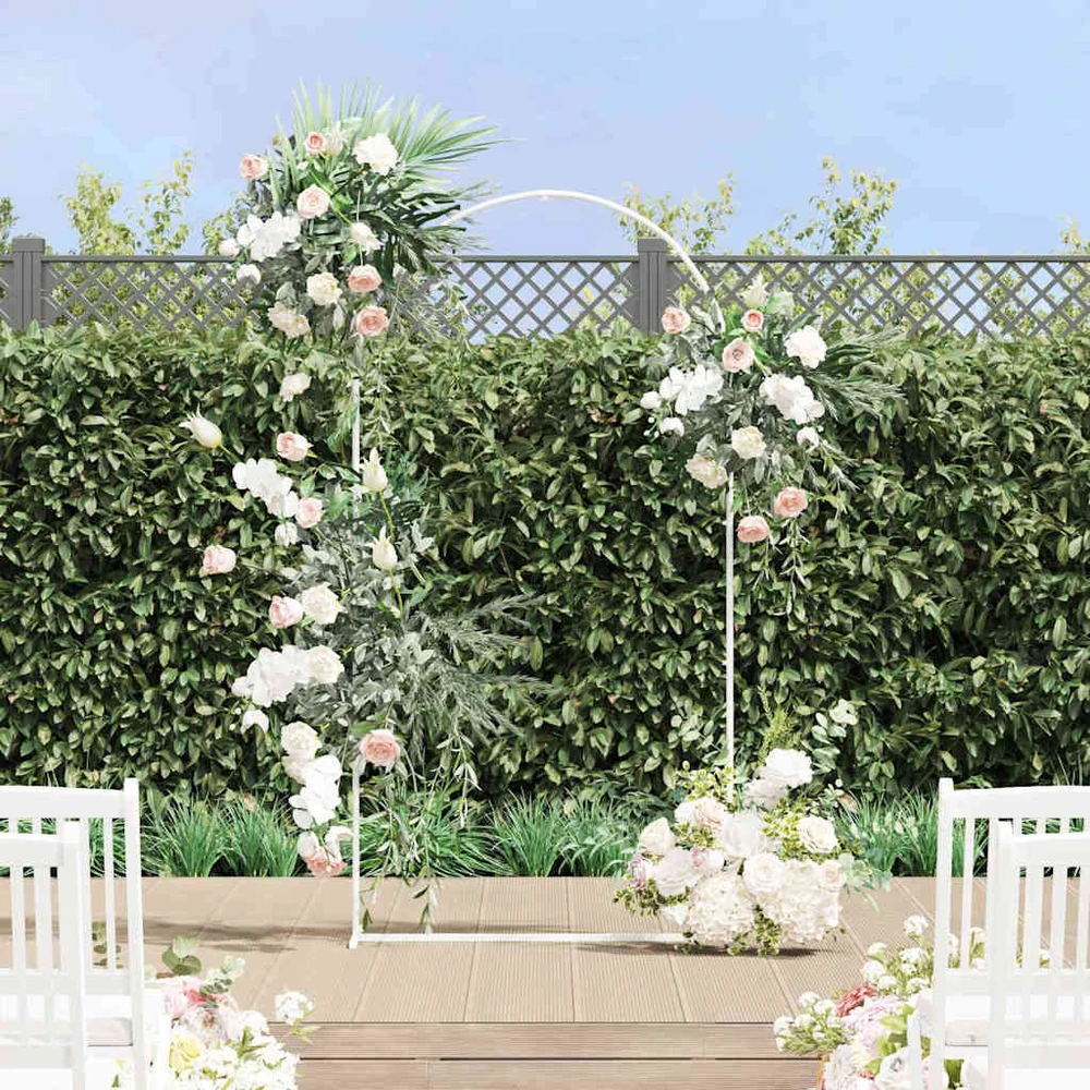 Vestuvinis Arklys Balta 100 x 39 x 200 cm Plienas