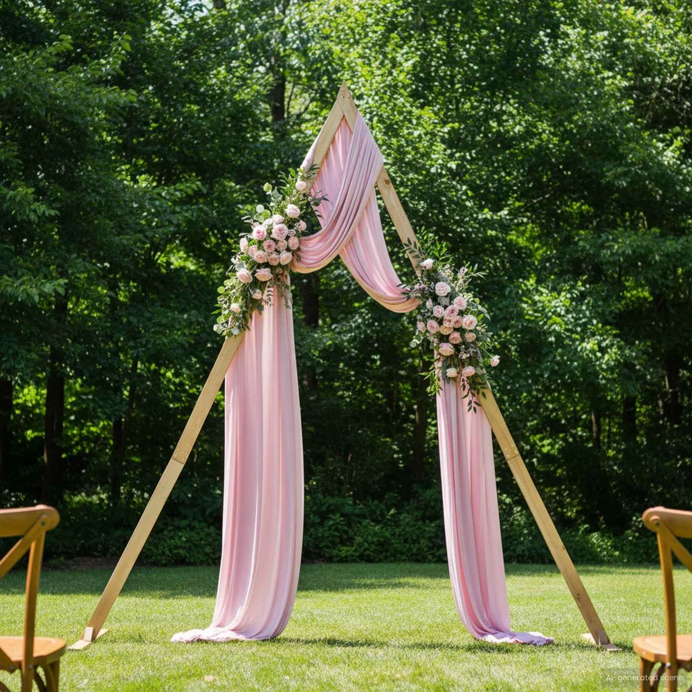 Vestuvinis Arklys Šviesiai rudas 202 x 95 x 254 cm