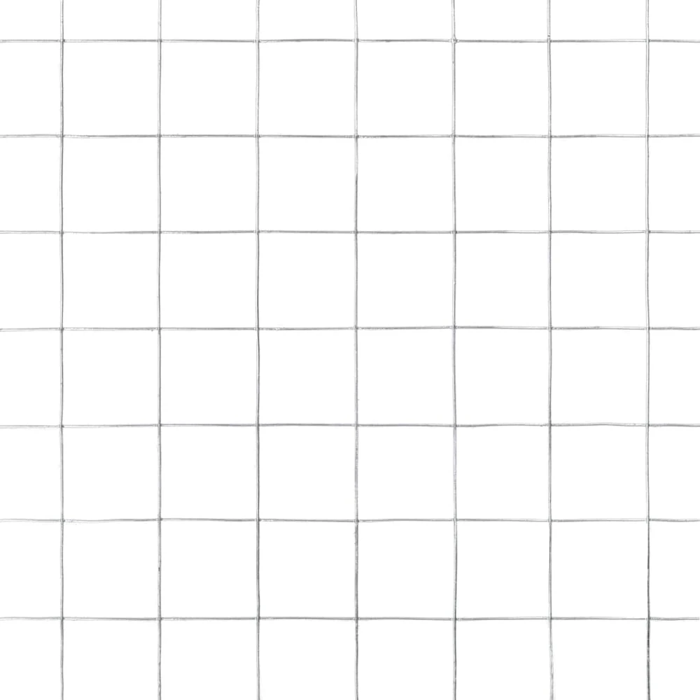 Vielinis tinklas viščiukams, sidabrinis, 25x1,5m, plienas