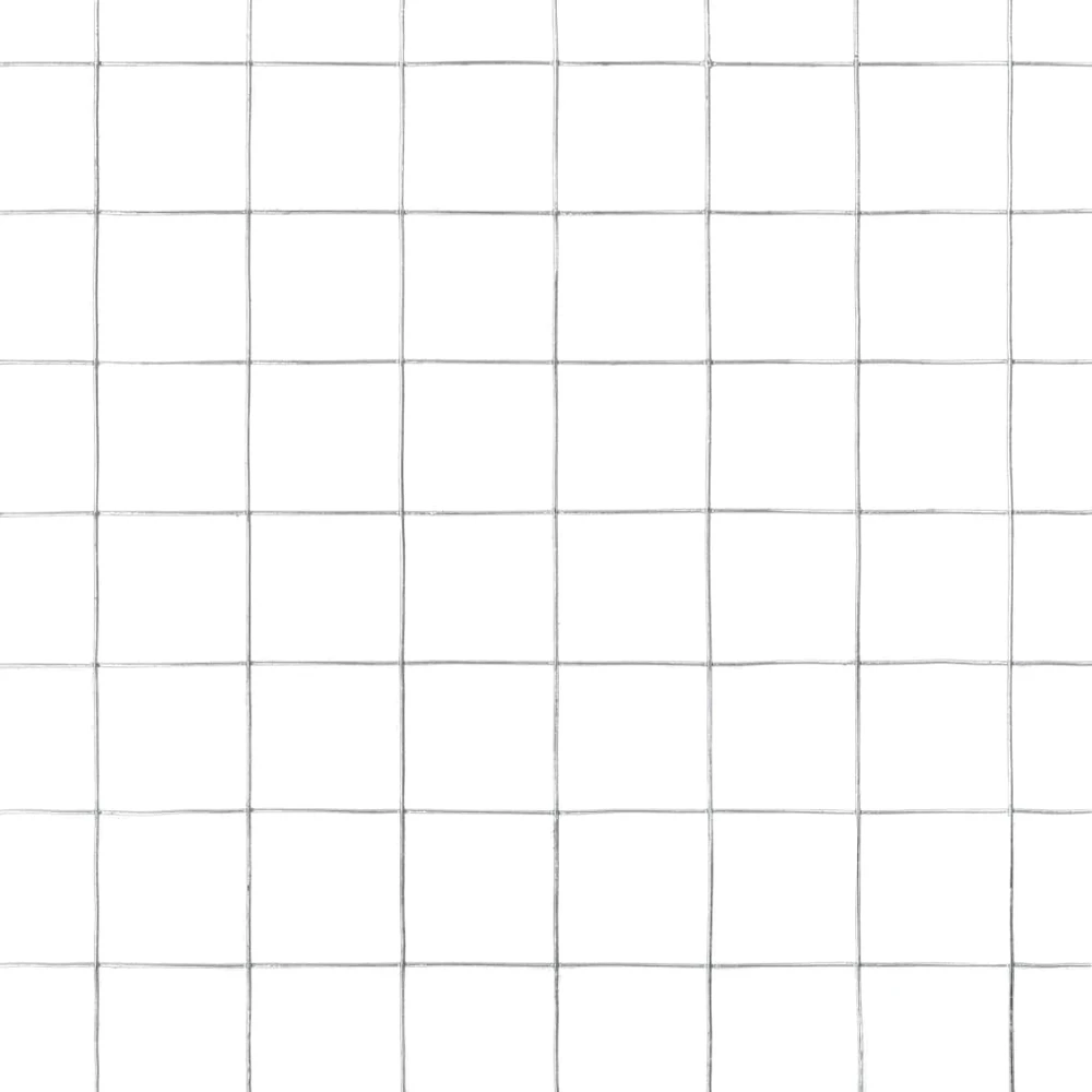 Vielinis tinklas viščiukams, sidabrinis, 10x1,5m, plienas