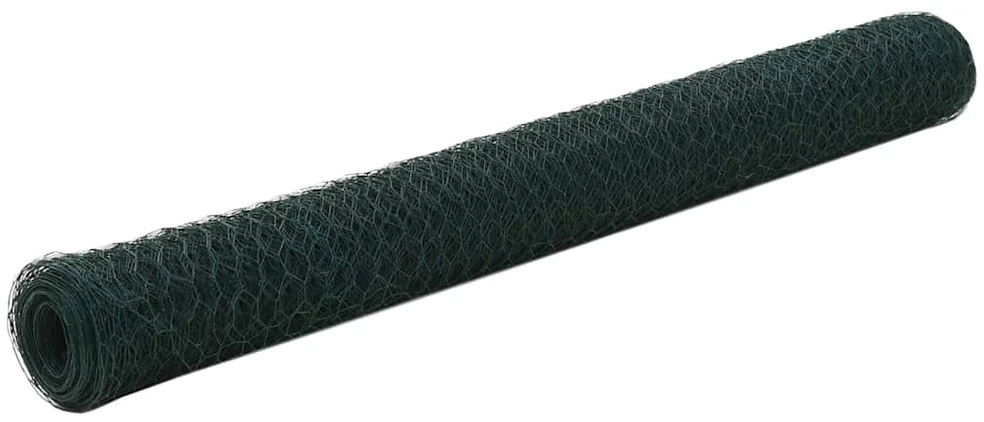 Vielos tinklas višč., žalios sp., 25x1,2m, PVC dengtas plienas
