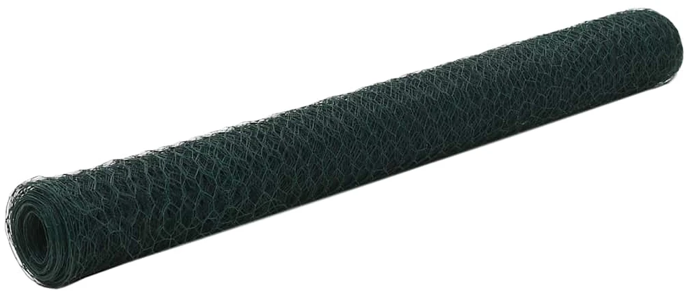 Vielos tinklas višč., žalios sp., 25x1,2m, PVC dengtas plienas