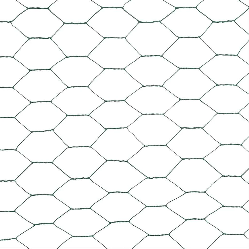 Vielos tinklas višč., žalios sp., 25x1,2m, PVC dengtas plienas