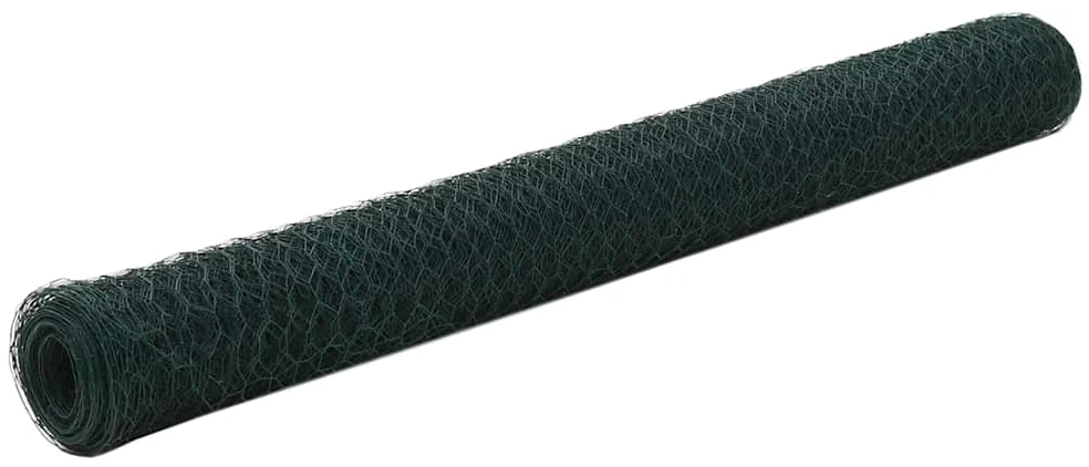 Vielos tinklas višč., žalios sp., 25x1,2m, PVC dengtas plienas