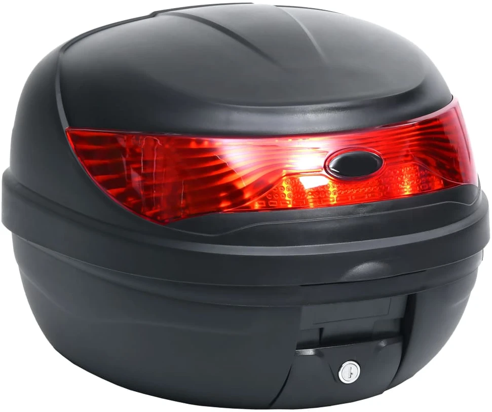 Viršuje tvirtinamas dėklas vienam motociklo šalmui, 35l